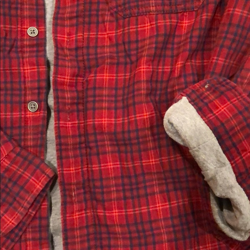 Tommy Hilfiger szXL big boys plaid flannel shirt - Picture 4 of 7
